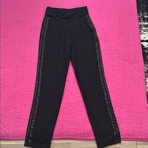 Marc by Marc Jacobs wool black tux pants, US0